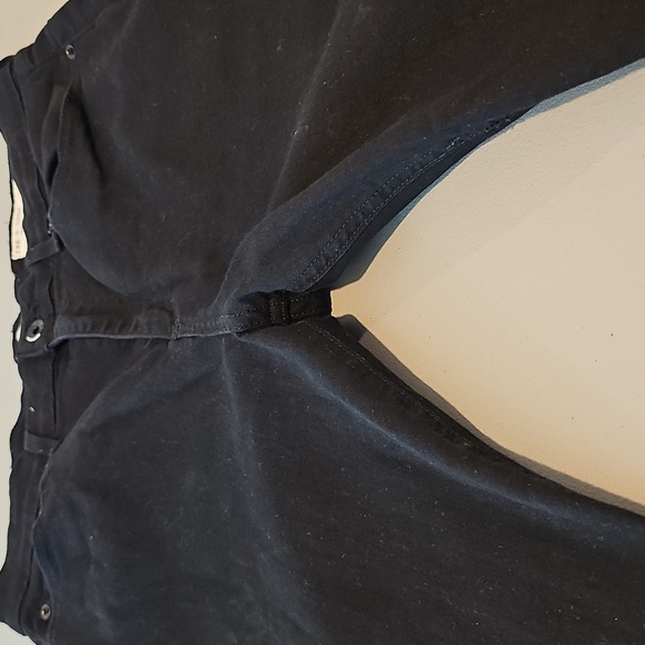 rag & bone Black 32x27 High Rise Skinny Jeans - Picture 5 of 8